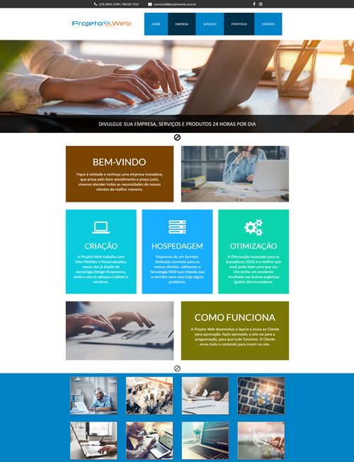Site Simples Pronto Padrão